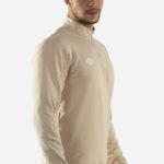 Sweatshirt beige sans capuche Cross Season
